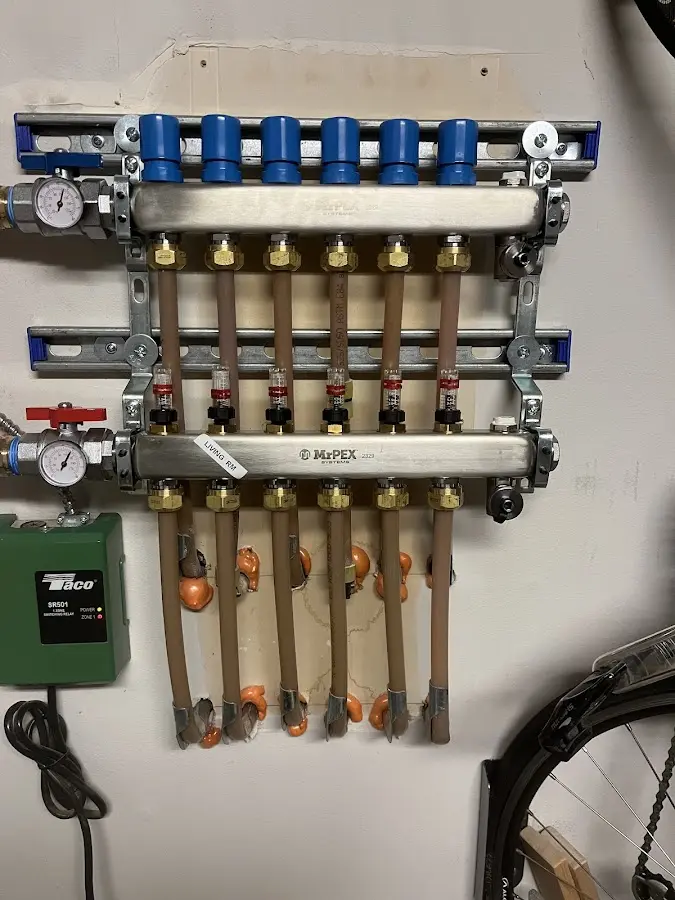 Plumber performing Leak Detection at a residential property in Diamondhead